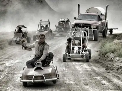 Mad Max ile GoKart Paintball Savaşı