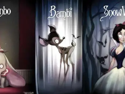 Disney Animasyonları Tim Burton Tarafından Yapılsaydı Nasıl Olurdu?