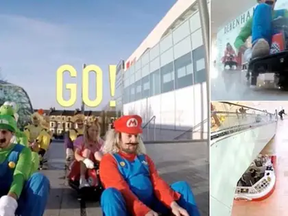 Mario Kart AVM'de Yapılırsa Nasıl Olur?