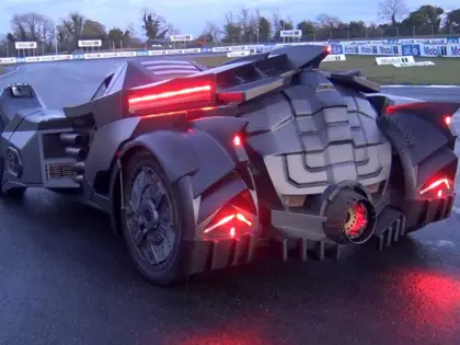 Gumball 3000 için Yapılan Batmobile Karşınızda