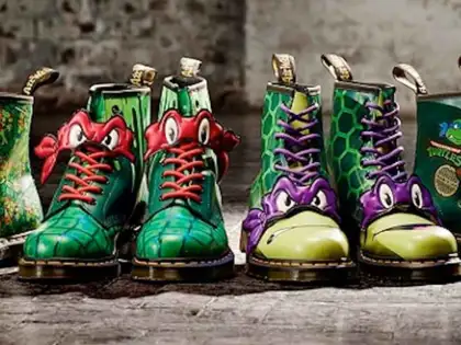 Doc Martens Ninja Kaplumbağalar Serisini Gördün Mü?