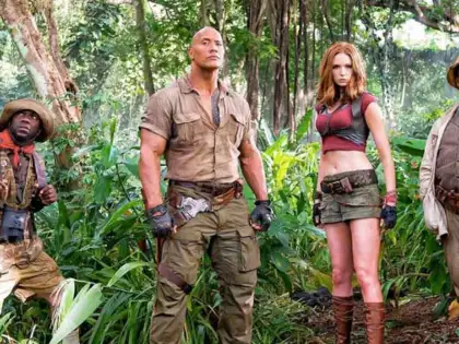 Dwayne Johnson'dan Jumanji Videosu Geldi