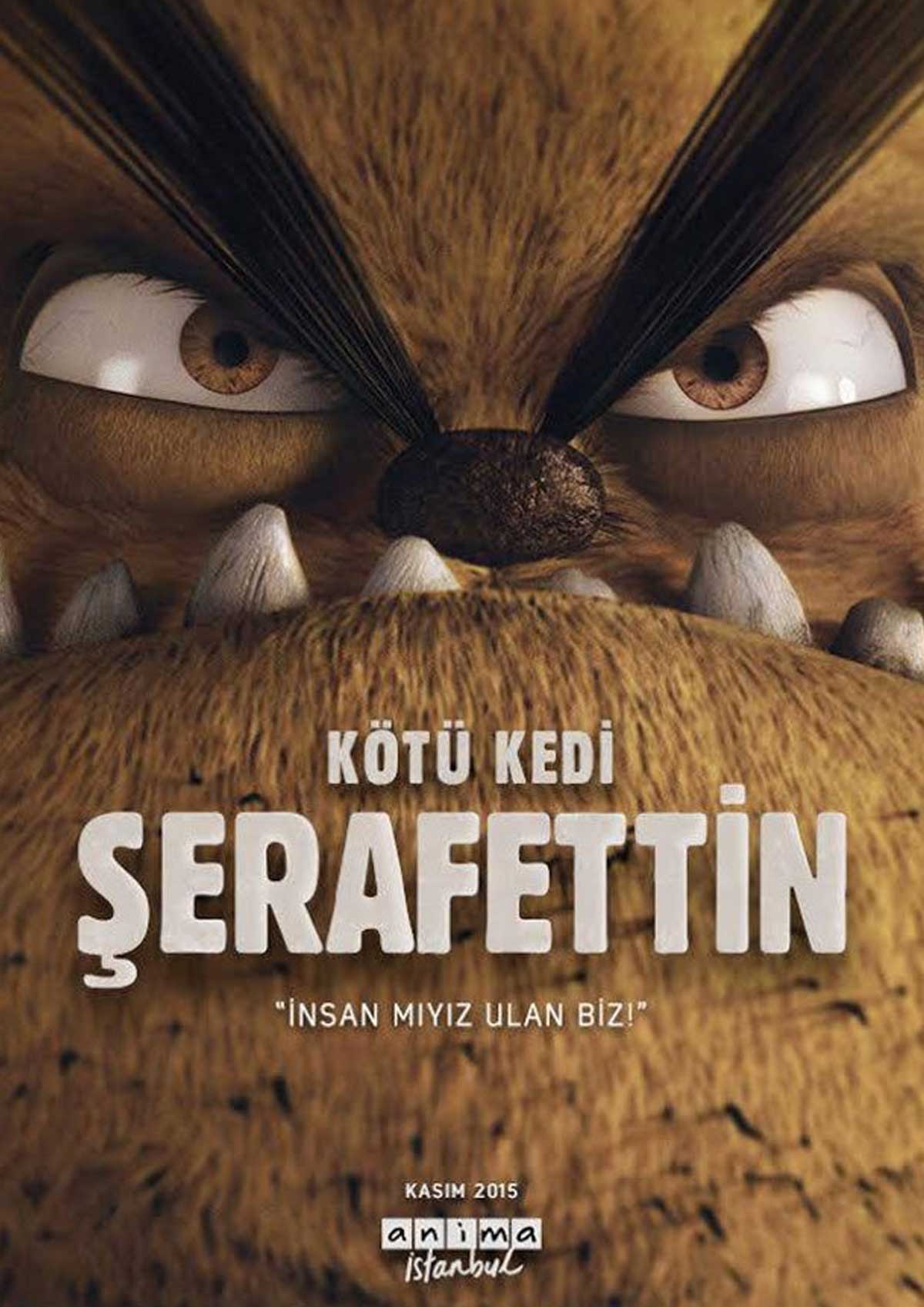 Kötü Kedi Şerafettin film afişi