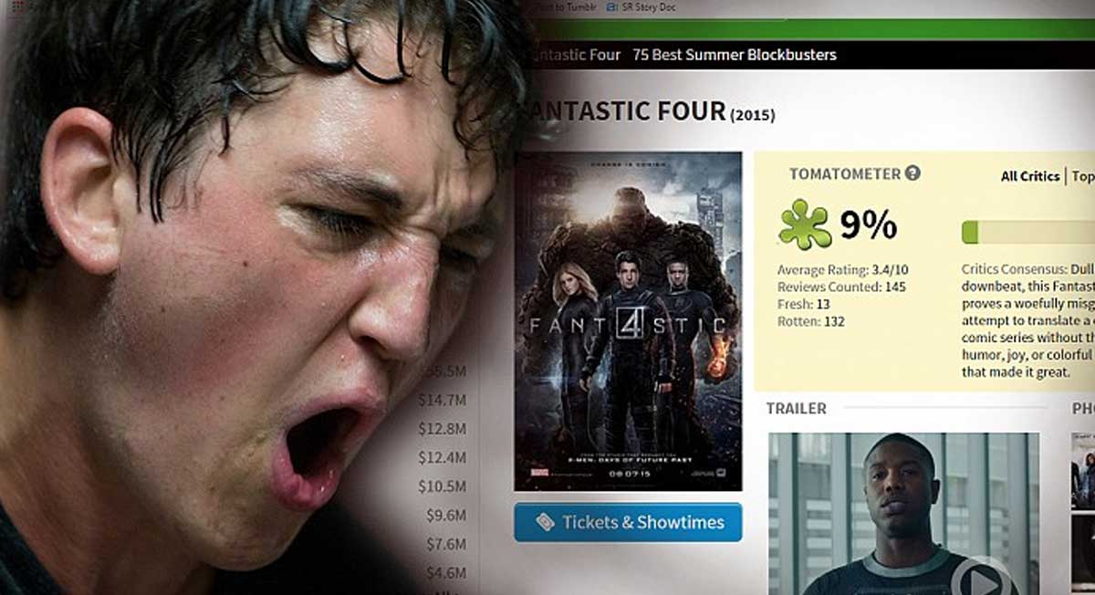 Fantastik Dörtlü'ye IMDB ve Rotten Tomatoes'tan Tokat!