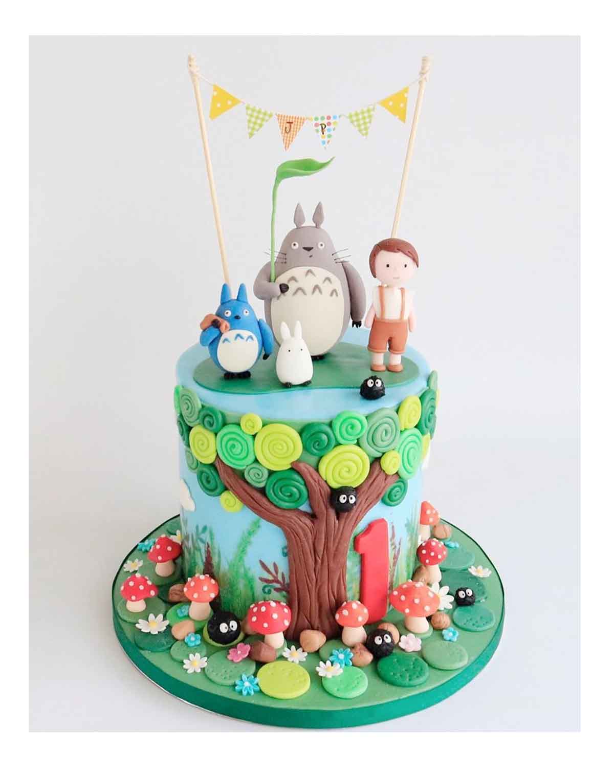 İşte Totoro ile Yapılan 23 Müthiş Doğum Günü Pastası