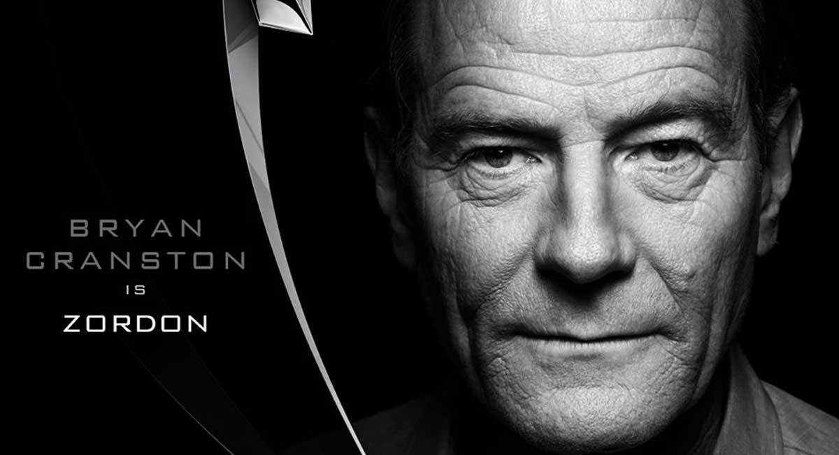 Bryan Cranston Zordon ile Power Rangers'ta