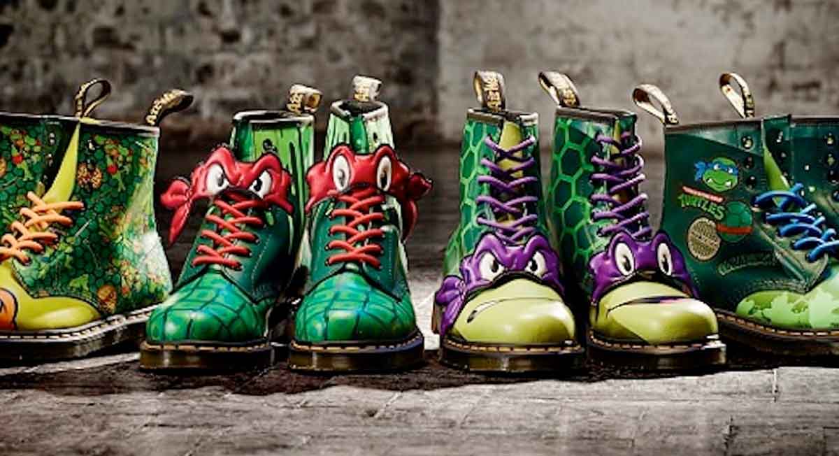 Doc Martens Ninja Kaplumbağalar Serisini Gördün Mü?