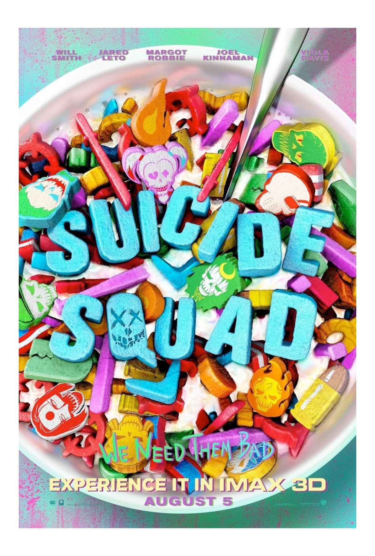 Suicide Squad Filminden Yeni Bir Afiş Geldi