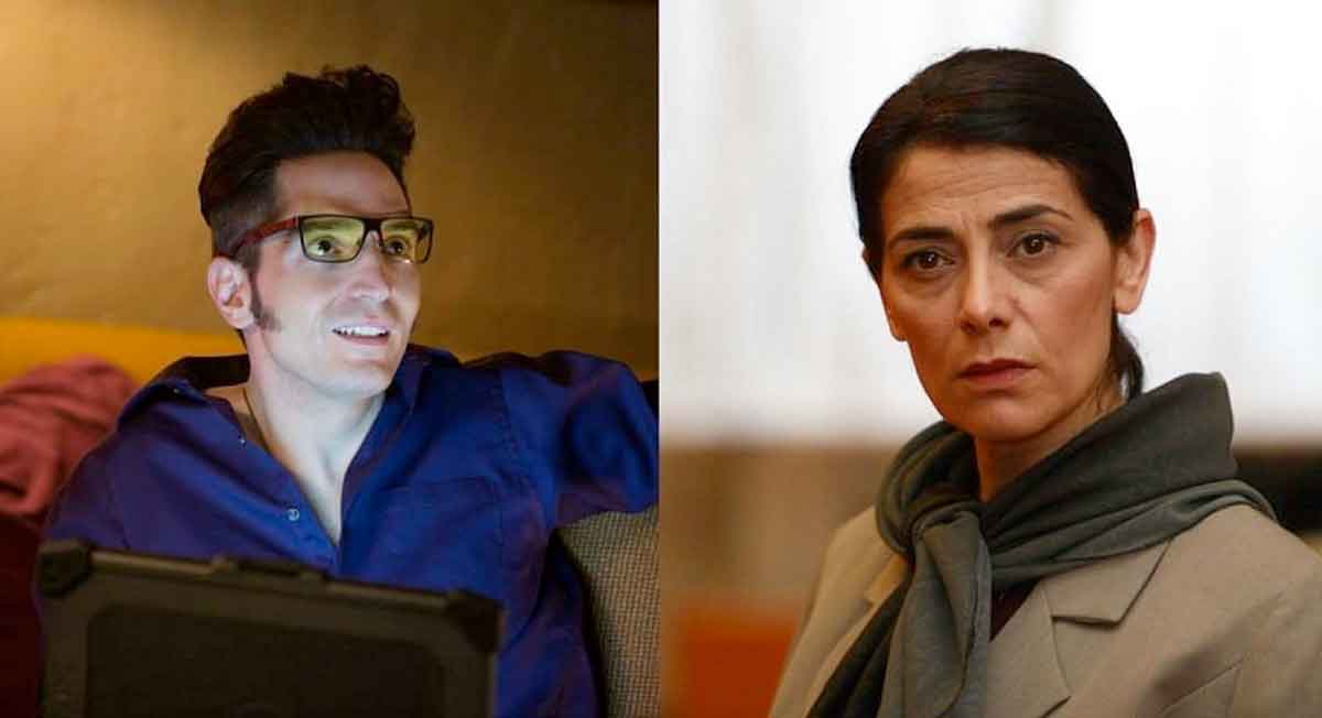 Hiam Abbass ve David Dastmalchian Blade Runner 2 Kadrosunda