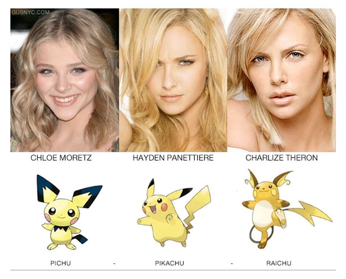 23 Fotoğraf ile Ünlülerin Pokemon Versiyonları