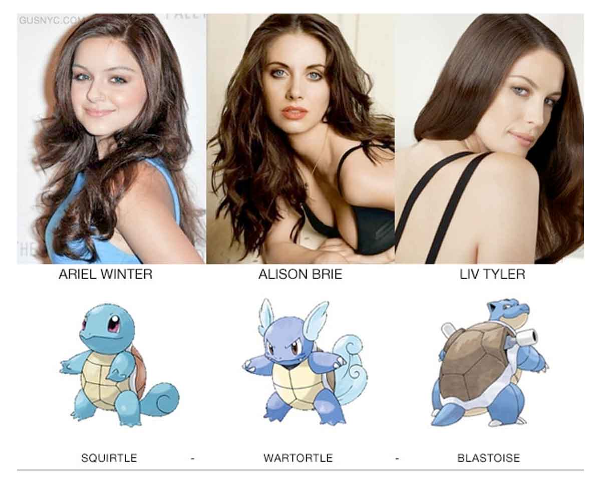 23 Fotoğraf ile Ünlülerin Pokemon Versiyonları