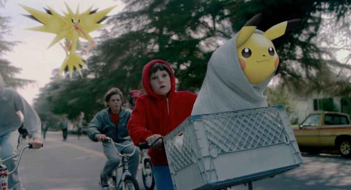 Pokemon Karakterleri Klasik Film Karelerinde Yer Alırsa