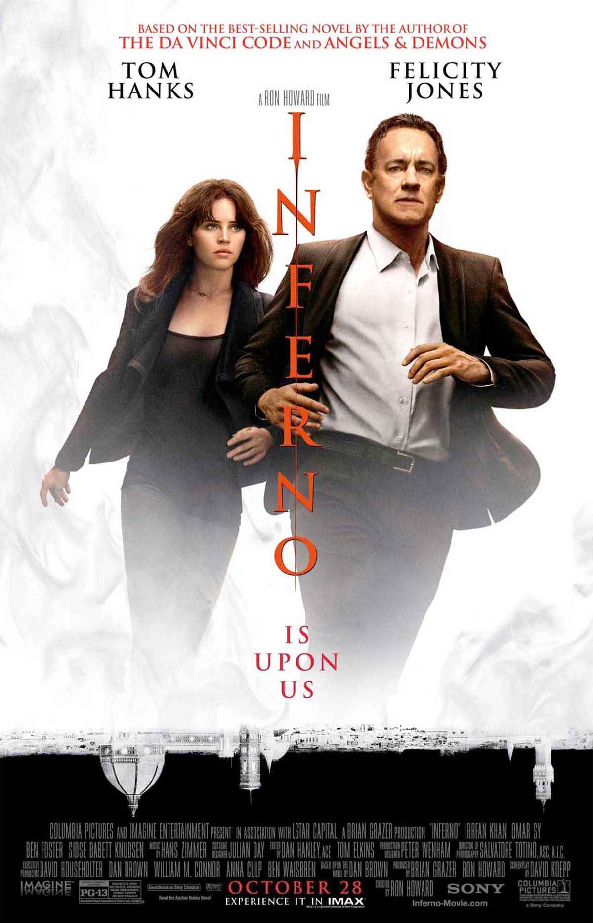 Tom Hanks ve Felicity Jones'lu Inferno'dan Yeni Afiş