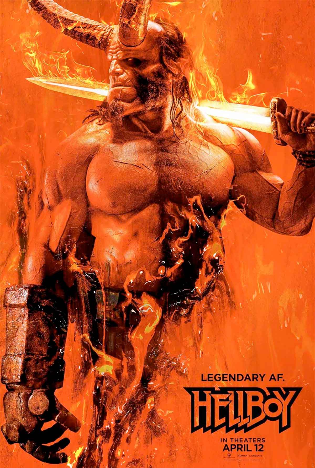 2019'da Vizyona Girecek Hellboy'dan Poster Geldi