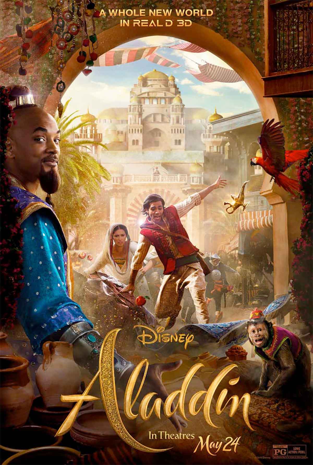 Guy Ritchie’nin Yönettiği Aladdin Filminden Yeni Teaser ve Poster Geldi